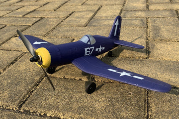Review of VolantexRC F4U Corsair from the Model Aviation-exhobbyrc.