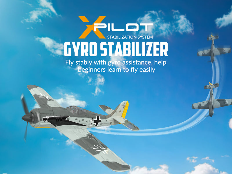 VOLANTEXRC FW190 (RTF) 4CH 400mm com 3 modos (15,7'') 76117