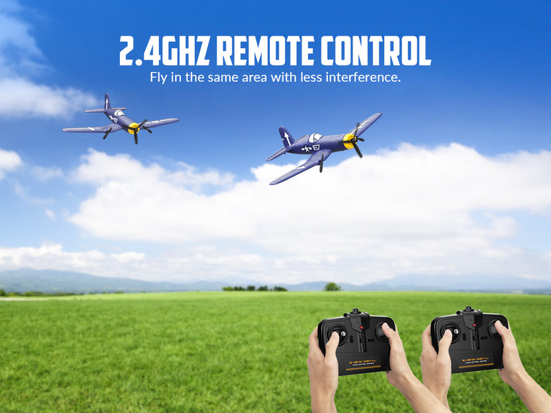 VOLANTEXRC F4U (RTF) 3CH 400mm para iniciantes (15,7 '') 76208