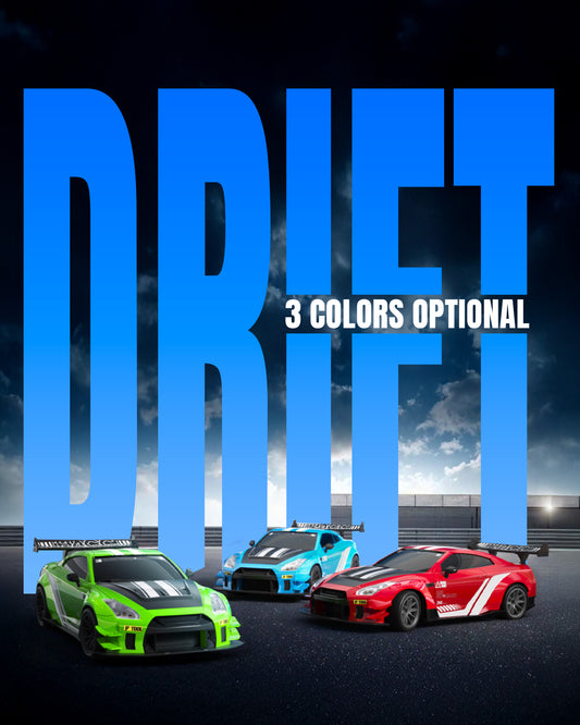 Racent 1:16 RC Drift Car 4wd 18km/h, 2 baterias, veículo de brinquedos de modelo esportivo para crianças, meninos, adultos