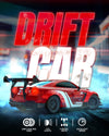 Race 1:20 RC Drift Car 4wd, 2 batteries, double moteur rouge