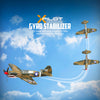 VOLANTEXRC Warhawk P40 (RTF) 4CH 400mm pour débutant (15.7'') 76113