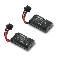 2PCs 7.4V-380MAH-Liion Battery para RC Boat Vector30 Mini, Vector XS e Atomix XS