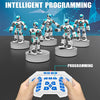 STEMTRON Intelligent Voice Controlled Smart Remote Control Robot for Kids(white).