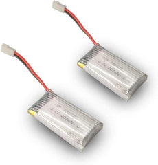2pcs 3.7V 400mAh Lipo Batterie Rechargeable pour RC Avion 761-2 à 15 (hors 761-6)