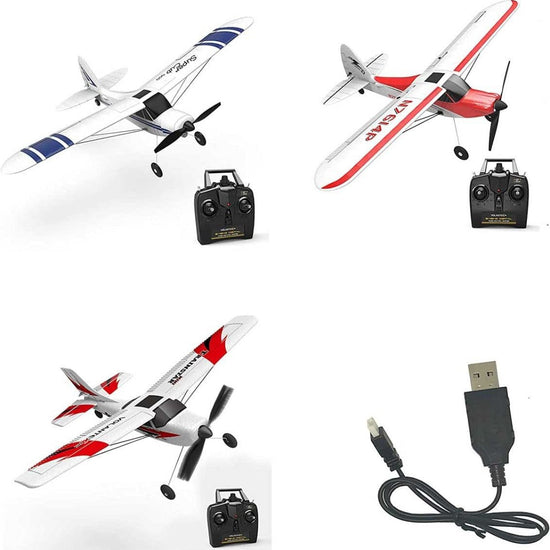 2pcs 1S 3.7V Lithium Battery USB charger for all Small RC Planes - EXHOBBY