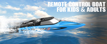 Explore the Waves with the Orion 797-4 RC Boat in Green and Blue