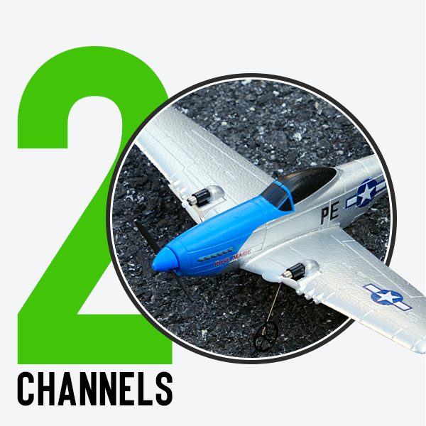 Discover EXHOBBY's 2-Channel RC Airplanes for Easy and Exciting Flight
