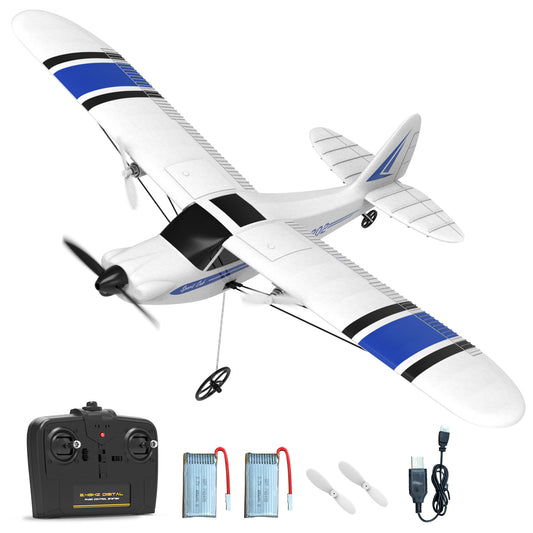 Exportação extraciente Cub 2Canais Iniciantes RC Plano Gyro Estabilizador Easy Fly Remote Control Airplane