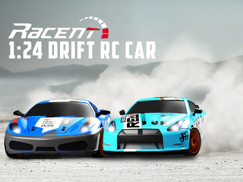 RACENT Thrill Rider: 1:24 4WD, 10MPH, LED, Racing/Drift