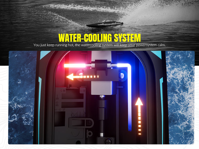 VOLANTEXRC VETTORS DE BRIBO DE 30 MPH DE RECULO RC DE ALTA VELOCIDADE PARA LAGO Racing Raciing Auto -Recurso