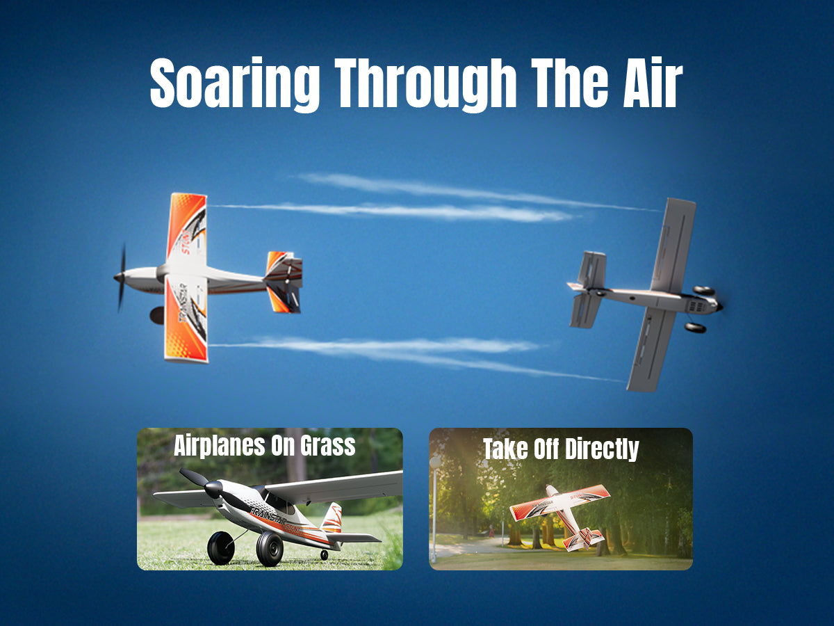 Volantexrc 500mm Trainstar Stunt sans pinceau avec moteur de mise à jour 76804