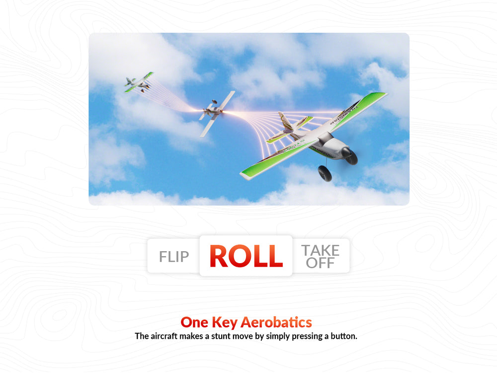 Volantexrc 500 mm Trainstar Stunt binst mit Update Motor 76804