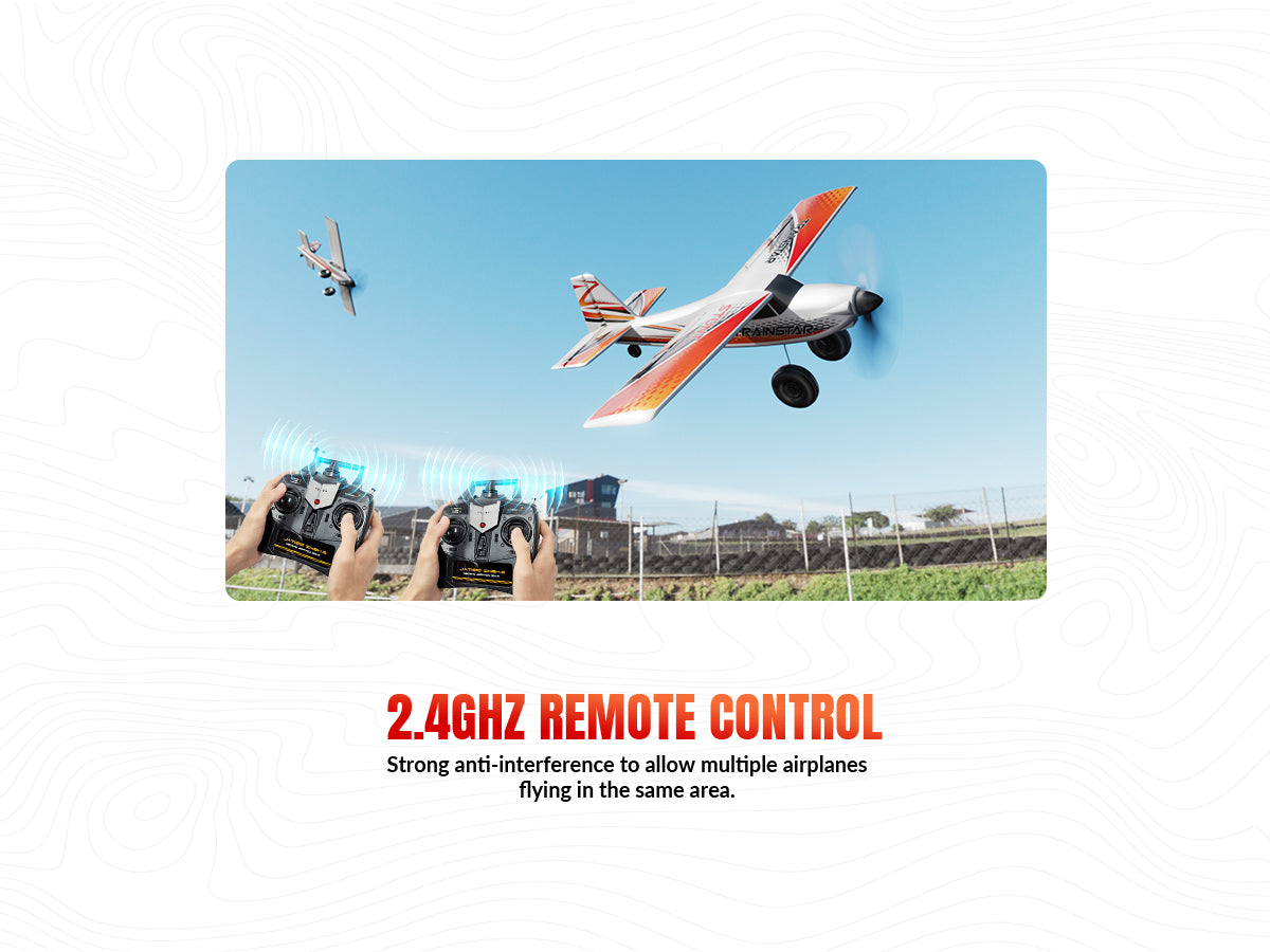 Volantexrc 500mm Trainstar Stunt sans pinceau avec moteur de mise à jour 76804