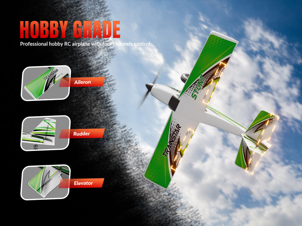 Volantexrc 500 mm Trainstar Stunt binst mit Update Motor 76804