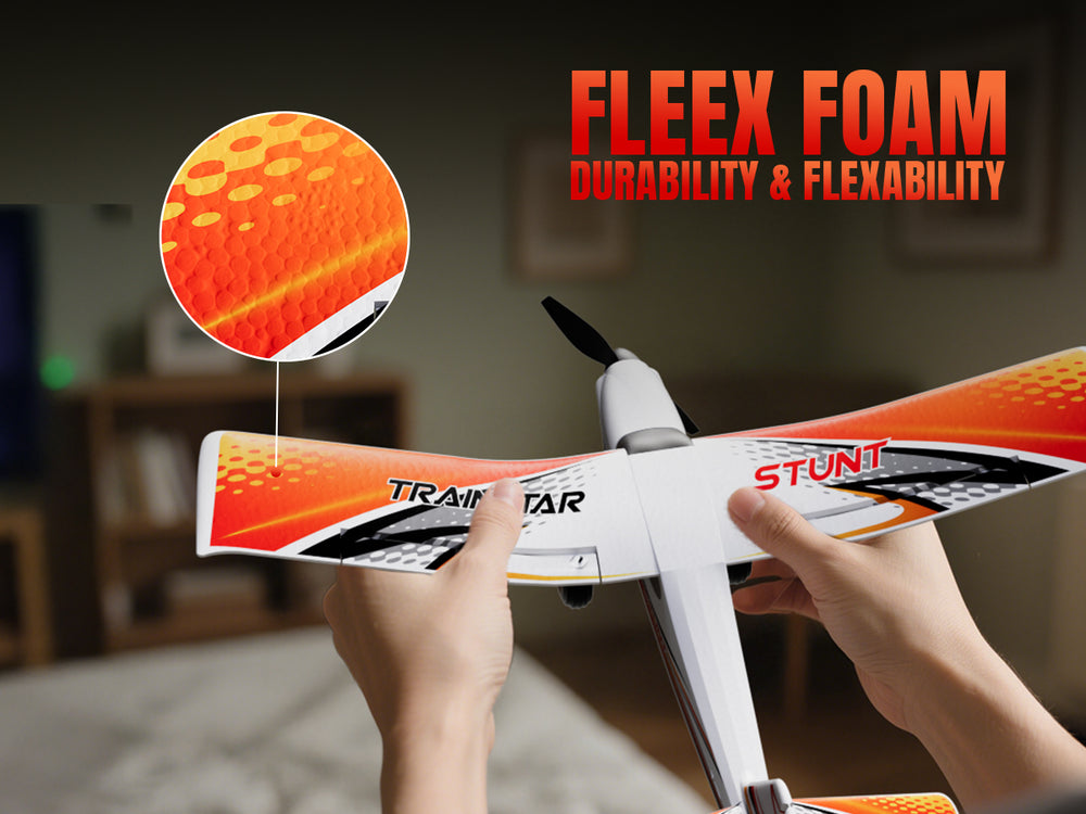 VOLANTEXRC 500MM TrainStar STUNT avion RC sans balais RTF pour débutants