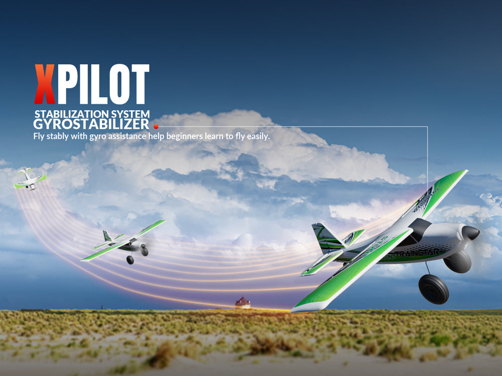 Volantexrc 500 mm Trainstar Stunt binst mit Update Motor 76804