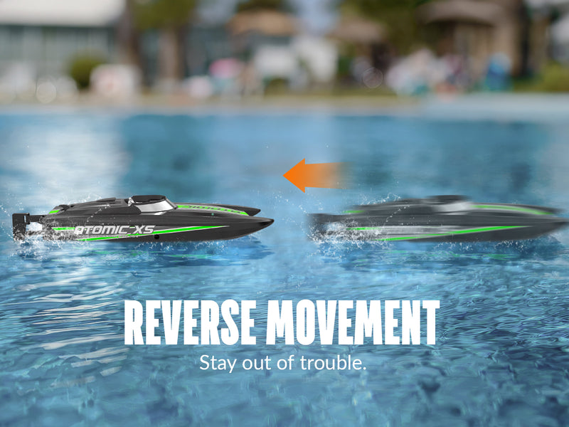 VOLANTEXRC AtomicXS Remote Control Boat for Kids Play in Pool Easy Running Great Gift Boat