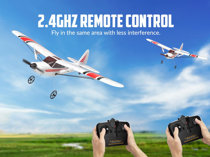 VOLANTEXRC Sport Cub (RTF) 2CH 400mm für Anfänger Gyro (15,7'') 76202