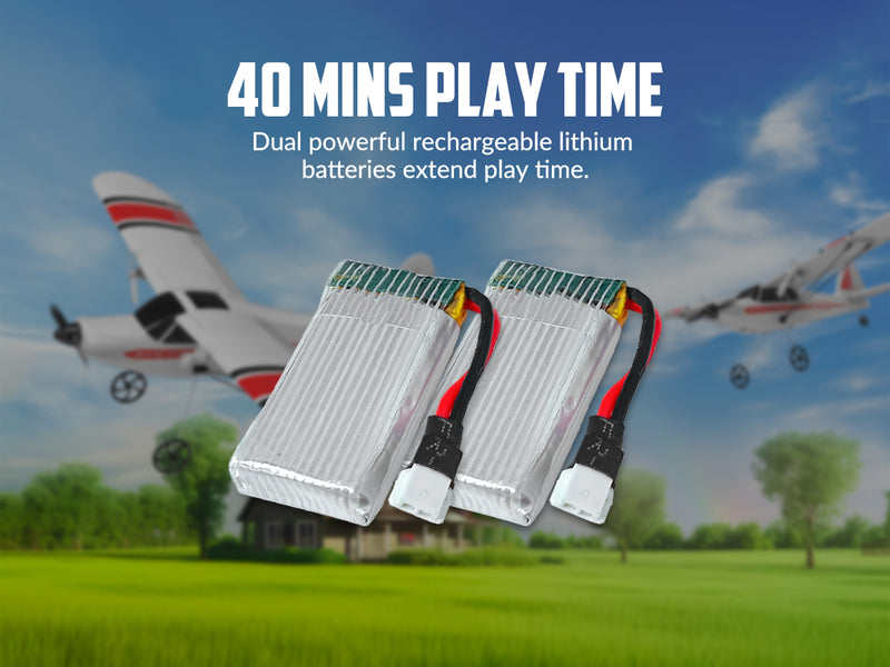 VOLANTEXRC Sport Cub (RTF) 2CH 400mm für Anfänger Gyro (15,7'') 76202