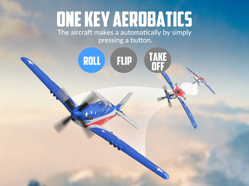 VoLantexrc Miss America (RTF) 4CH 400mm per principiante (15.7 '') 76105