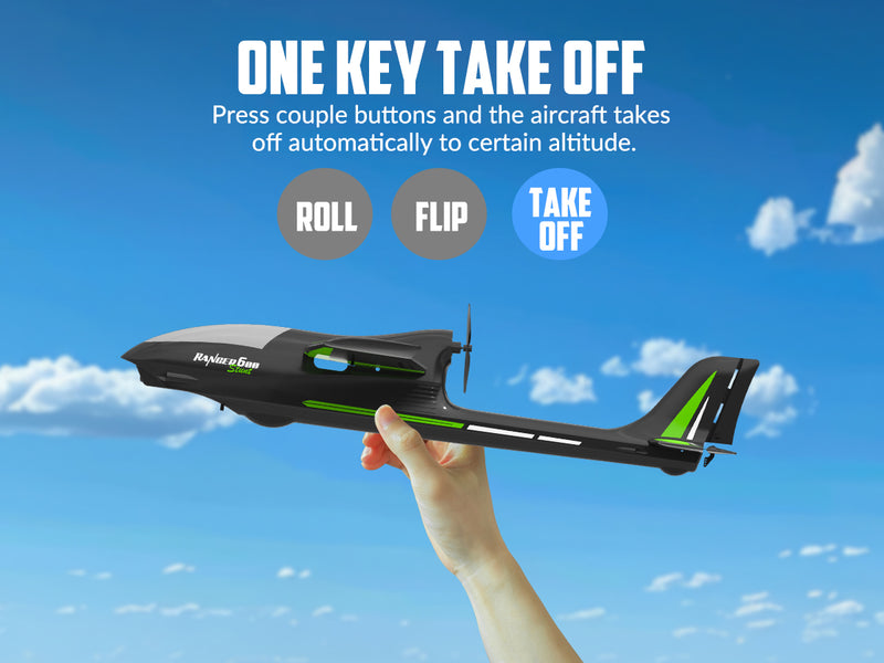 VOLANTEXRC Ranger 600S (RTF) 4CH 600mm planeo (23.6'') 76102S