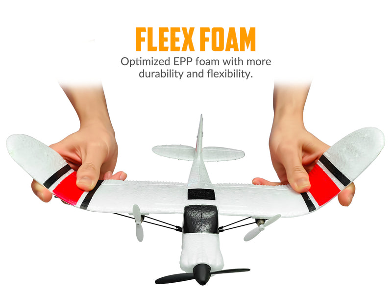 VOLANTEXRC Sport Cub (RTF) 2CH 400mm für Anfänger Gyro (15,7'') 76202