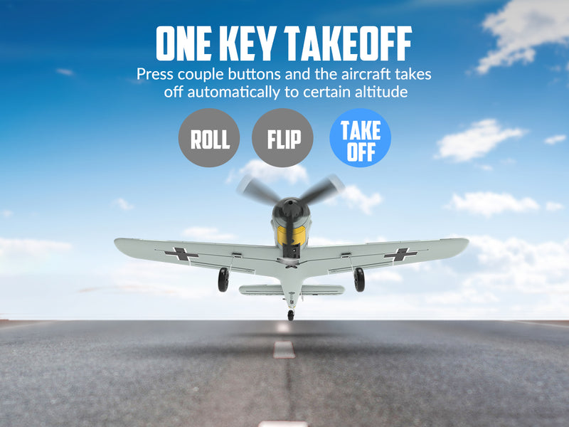 VOLANTEXRC FW190 (RTF) 4CH 400mm con 3 modalità (15,7'') 76117