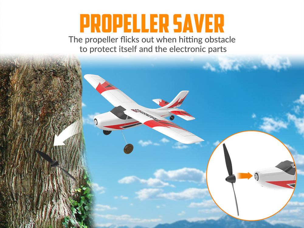 VOLANTEXRC Trainstar Mini (RTF) 3CH 400mm pour débutants (15.7'') 76101