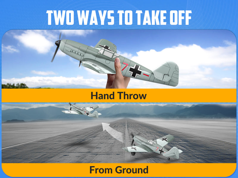 VOLANTEXRC BF109 (RTF) 3CH 400mm per principianti (15.7'') 76206