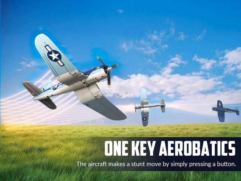 Volantexrc 500 mm Corsair F4U sin escobillas con motor de actualización 76803