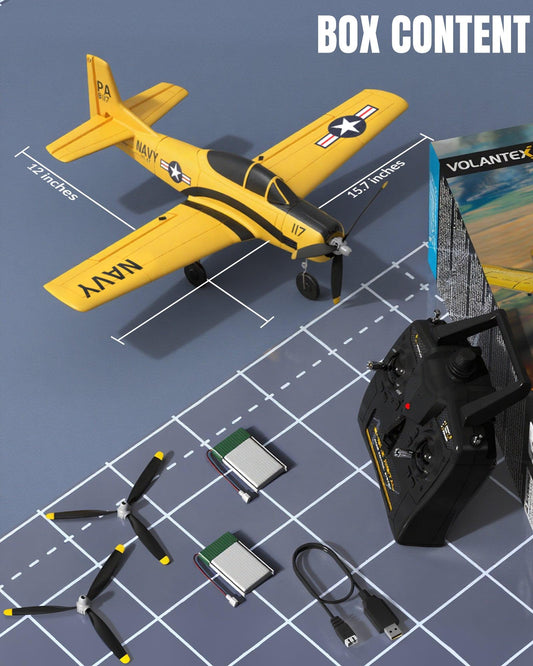 VOLANTEXRC T28 Trojan (RTF) 4CH 400mm avec gyroscope (15,7'') 76109
