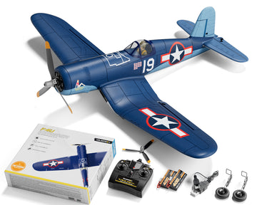 VOLANTEXRC 500mm Corsair F4U Brushless With Atualize Motor 76803