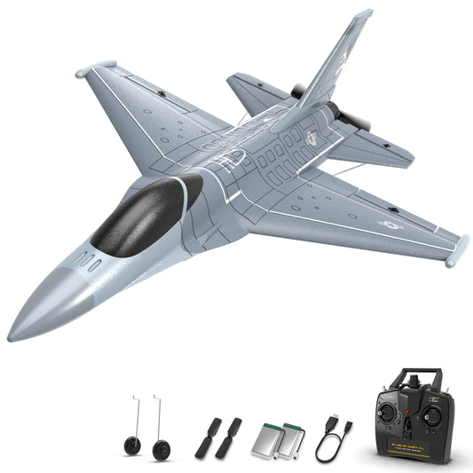 VOLANTEXRC F16 Fighting Falcon 4CH RTF RC Jet com Xpilot (76110)