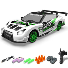 RACENT Drift King: 1:24 4WD RC, 10MPH, LED Lights