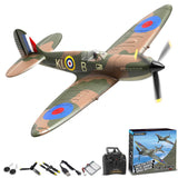 VOLANTEXRC Spitfire 400mm 4CH RC Warbird - Aereo RC RTF con stabilizzatore X-Pilot