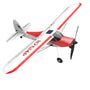 VOLANTEXRC Sport Cub 500 4Ch RC Trainer Avion w- 6-Axis Gyro One-key Aerobatic Park Flyer (761-4) RTF Rouge