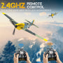 VOLANTEXRC BF109 Warbird 4ch RTF Remote Control Airplane for Beginners Xpilot Stabilization Easy Fly