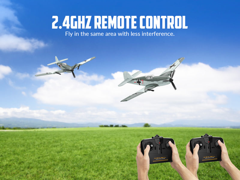 VOLANTEXRC BF109 (RTF) 3CH 400mm per principianti (15.7'') 76206