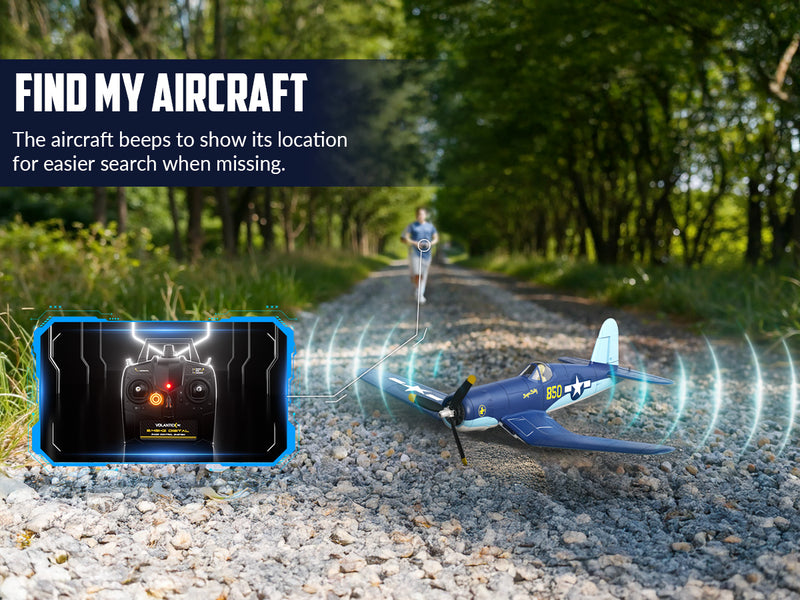 Volantexrc 500 mm Corsair F4U sin escobillas con motor de actualización 76803