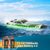 VOLANTEXRC Arrobolt Lumen S Brushless 35+MPH Full Proportional Boat GREEN (79706)-EXHOBBY LIMITED.