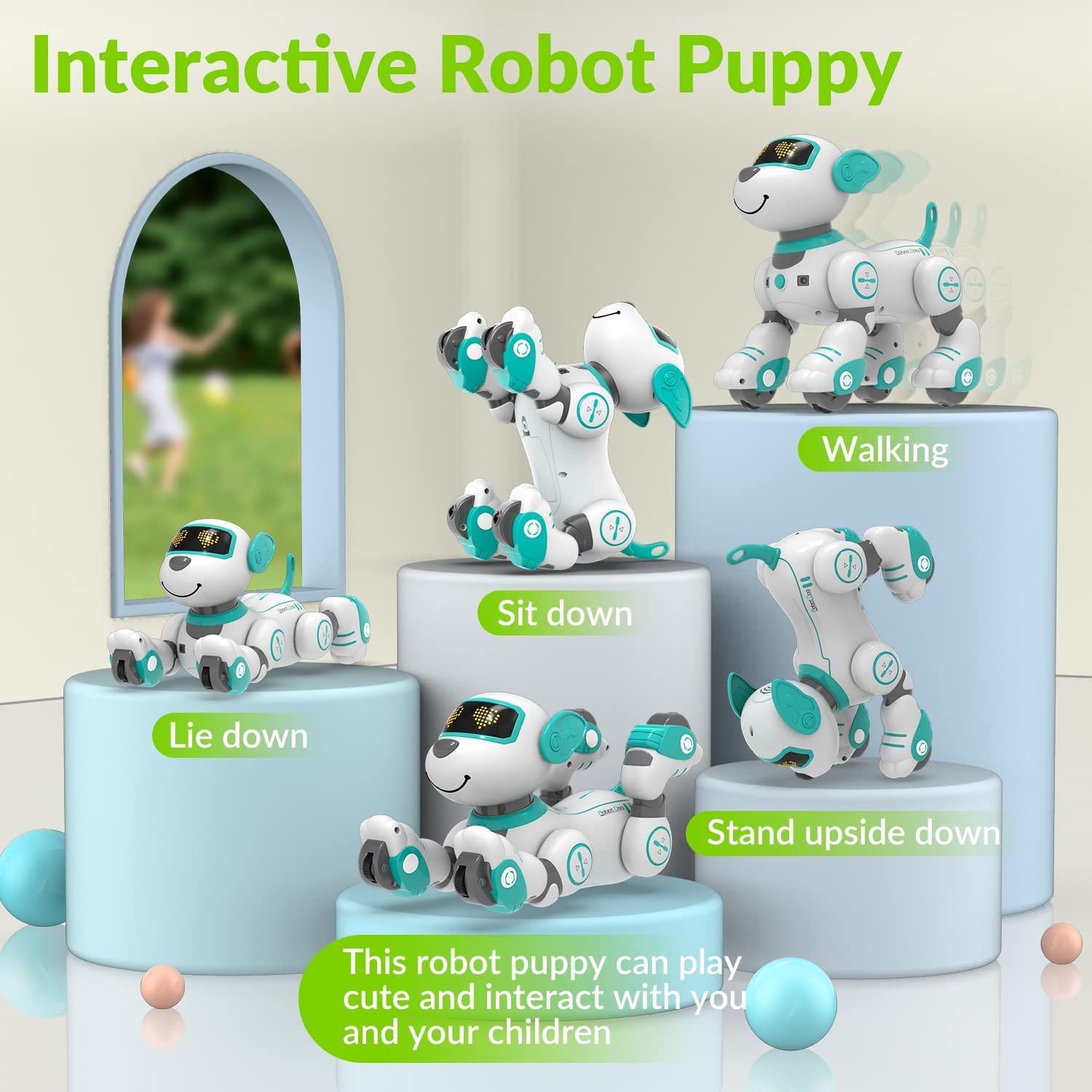 Perro discount robot interactivo