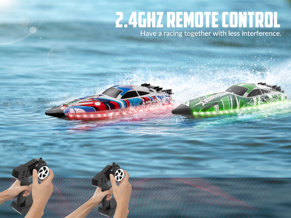 Bateau radiocommandé rapide VOLANTEXRC Arrobolt Lumen S Brushless 35+ MPH (79706)