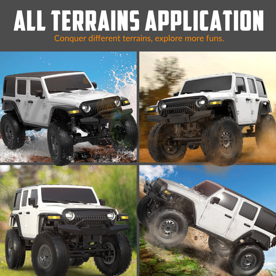 RCS24 Off Road 1/24 Rock Crawlers with LED 4WD-EXHOBBY LIMITED.