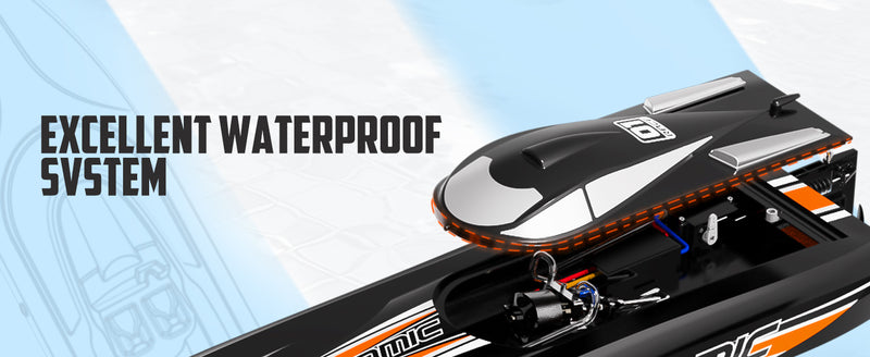 Atomic X 40mph Hochgeschwindigkeits-RC-Boot (792-6) RTR