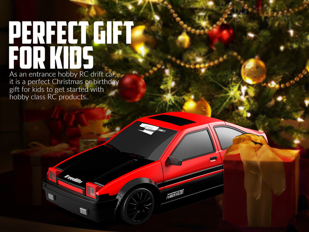 Racent Zoom Master: 1:24 4WD, 10 mph, LED, Drift pronto