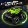 STEMTRON Amphibious Remote Control Car 1:20 All Terrain Off-Road Waterproof RC Monster Truck(Green)