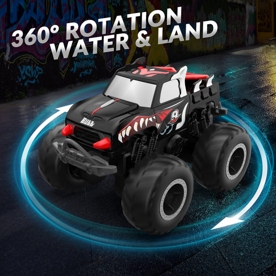 STEMTRON Amphibious Remote Control Car 1:20 All Terrain Off-Road Waterproof RC Monster Truck-EXHOBBY LIMITED.