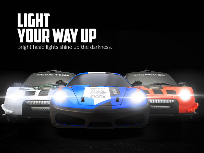 RACENT Thrill Rider: 1:24 4WD, 10MPH, LED, Racing/Drift