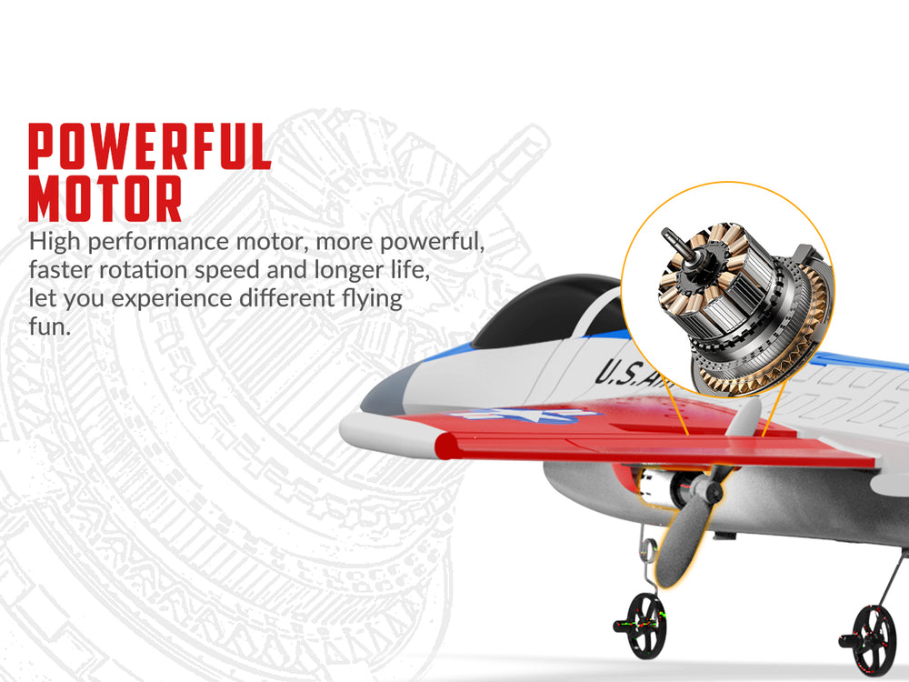 VOLANTEXRC F-16 Fighting Falcon RC Jet – 40 Minuten Flug, Xpilot & Carbon Fiber RTF